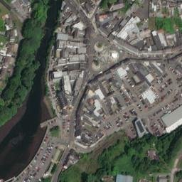 Satellite imagery of Donegal Castle, IE