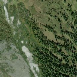 Satellite imagery of Tsahunga Mountain, CA