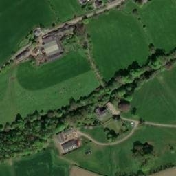 Satellite imagery of Dacre Castle, GB