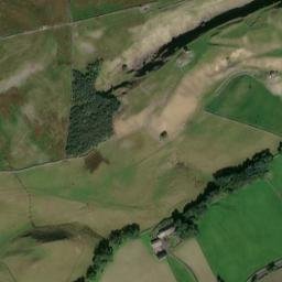 Satellite imagery of cairn, GB