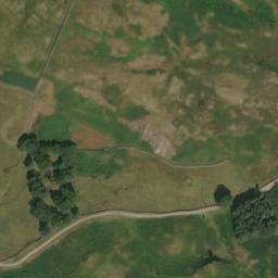 Satellite imagery of cairn, GB