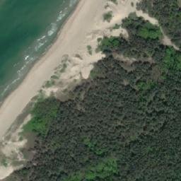 Satellite imagery of Mys Duga, RU