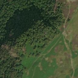 Satellite imagery of cairn, GB