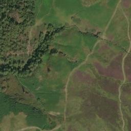 Satellite imagery of cairn, GB