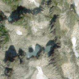 Satellite imagery of Sleeping Beauty Mountain, CA