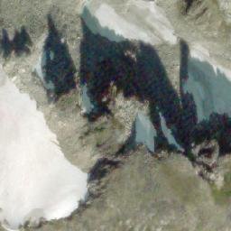 Satellite imagery of Sleeping Beauty Mountain, CA