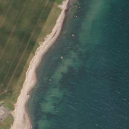 Satellite imagery of Gedser Odde, DK