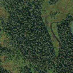Satellite imagery of Monkman Pass, CA