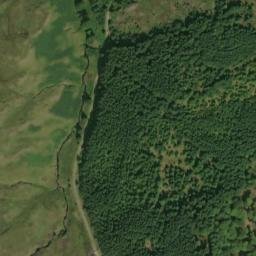 Satellite imagery of cairn, GB