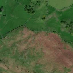 Satellite imagery of cairn, GB