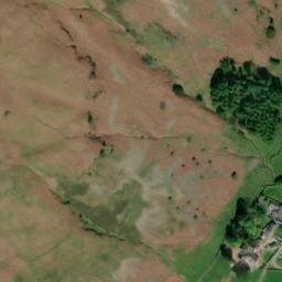 Satellite imagery of cairn, GB