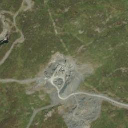 Satellite imagery of cairn, GB