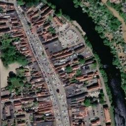 Satellite imagery of Yarm Castle, GB