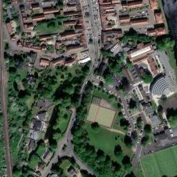 Satellite imagery of Yarm Castle, GB