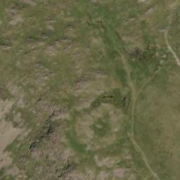 Satellite imagery of cairn, GB