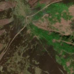 Satellite imagery of cairn, GB