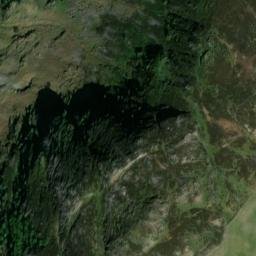 Satellite imagery of cairn, GB