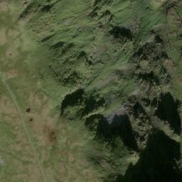 Satellite imagery of cairn, GB