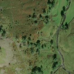 Satellite imagery of cairn, GB