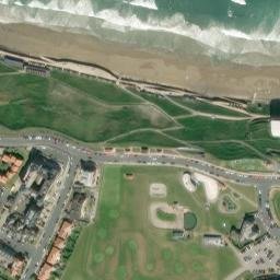 Satellite imagery of Whitby Castle, GB