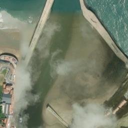 Satellite imagery of Whitby Castle, GB