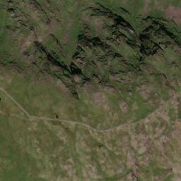 Satellite imagery of cairn, GB