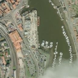 Satellite imagery of Whitby Castle, GB