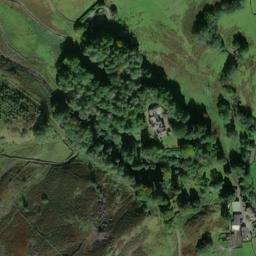 Satellite imagery of cairn, GB