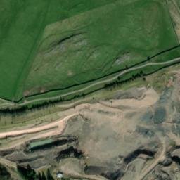 Satellite imagery of Hartley settlement1, GB