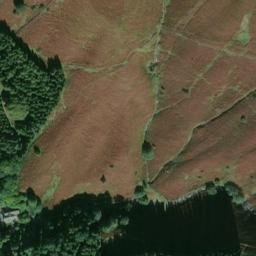 Satellite imagery of cairn, GB