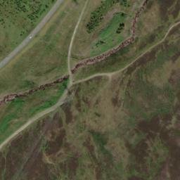 Satellite imagery of cairn, GB