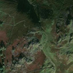Satellite imagery of cairn, GB