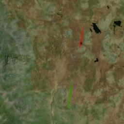 Satellite imagery of cairn, GB