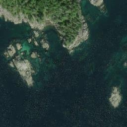 Satellite imagery of Dundas Island Light, CA