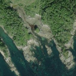 Satellite imagery of Dundas Island Light, CA