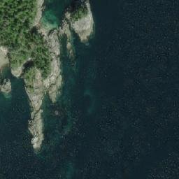 Satellite imagery of Dundas Island Light, CA