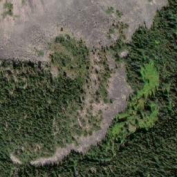Satellite imagery of Telkwa Range, CA
