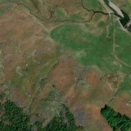 Satellite imagery of cairn, GB