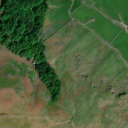 Satellite imagery of cairn, GB
