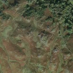 Satellite imagery of cairn, GB