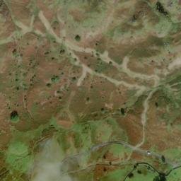 Satellite imagery of cairn, GB