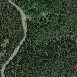 Satellite imagery of Wapiti Pass, CA