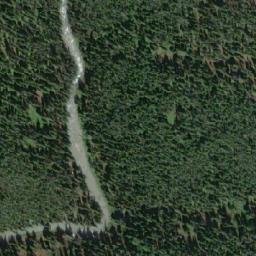 Satellite imagery of Wapiti Pass, CA