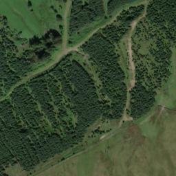 Satellite imagery of cairn, GB