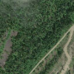 Satellite imagery of Coffeepot Mountain, CA