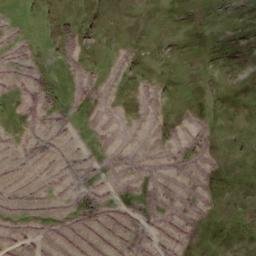 Satellite imagery of cairn, GB