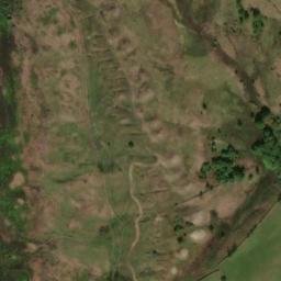 Satellite imagery of cairn, GB