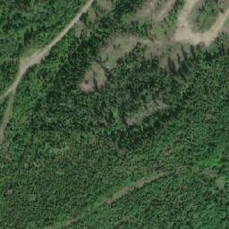 Satellite imagery of Coffeepot Mountain, CA