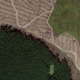 Satellite imagery of cairn, GB