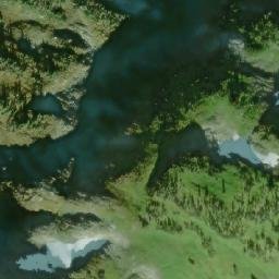 Satellite imagery of Mount Kenchuse, CA